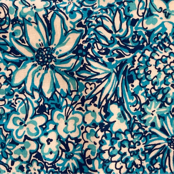 Lilly Pulitzer Blue and White Mini Dress - Picture 7 of 8